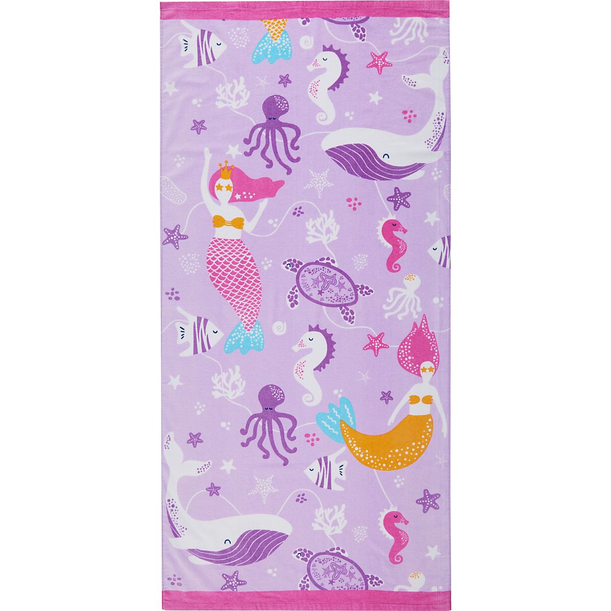 O'Rageous 28 in x 60 in Mermaid and Friends Beach Towel | Academy