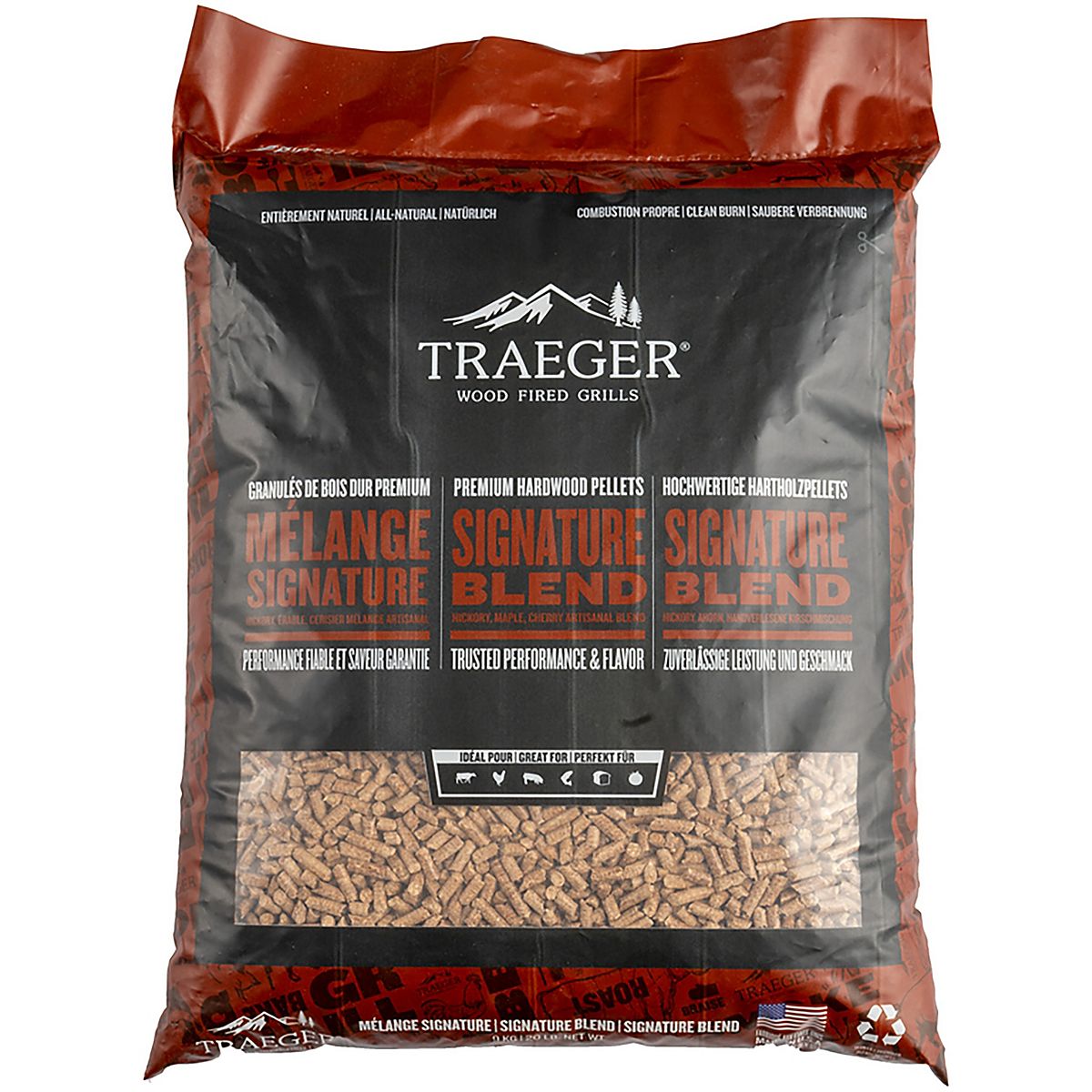 Traeger 20 lb Signature Blend Pellets Academy