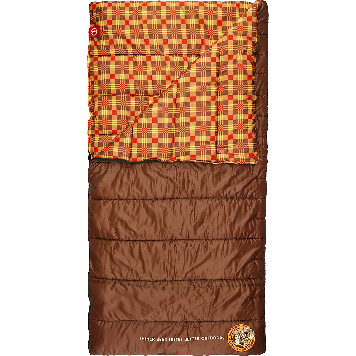 Magellan Outdoors Shiner 30F Flannel Sleeping Bag Academy
