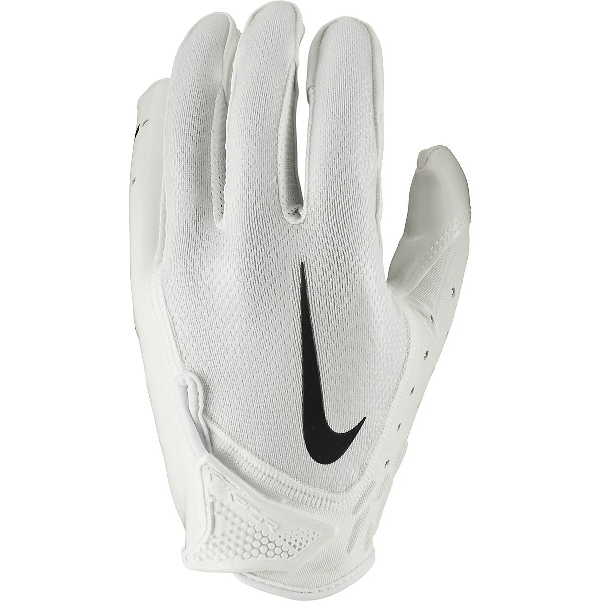 White nike shop receiver gloves