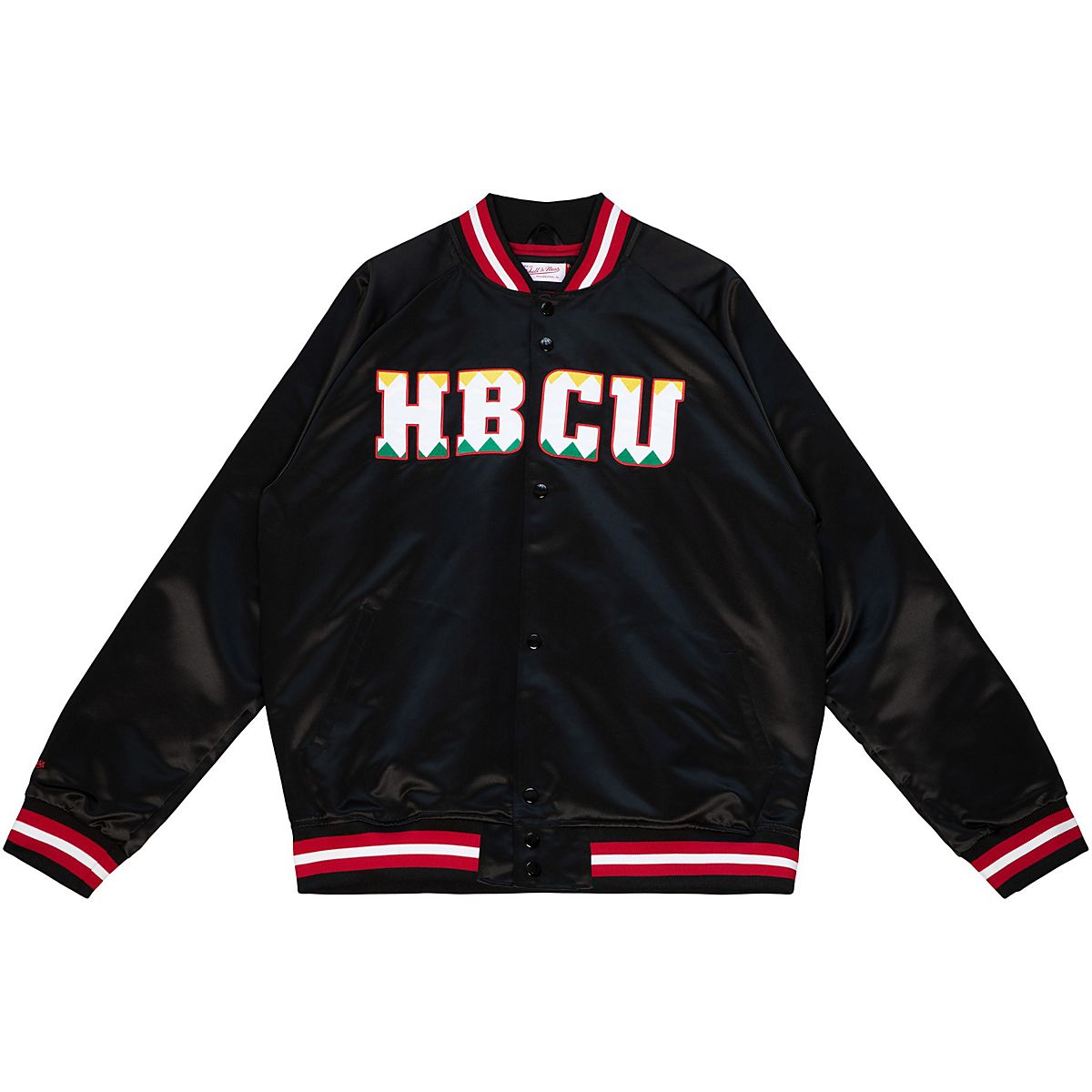 Mitchell & Ness Men's HBCU Pride Lightweight Satin Jacket Academy