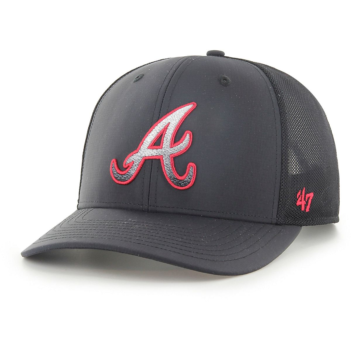 47 Brand Atlanta Braves Logo Trucker Snapback Cap – The Red Zone- Athens, GA