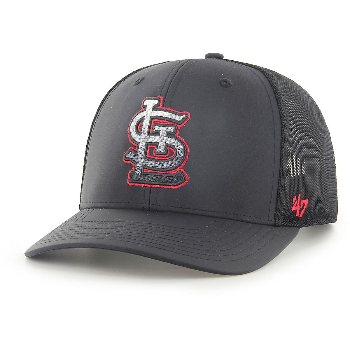 47 Brand Men's Charcoal St. Louis Cardinals 2023 Spring Training Reflex  Hitch Snapback Hat