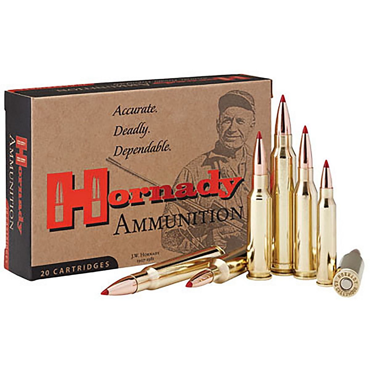 Hornady Vintage Match 30-06 Springfield 168-Grain Rifle Ammunition - 20 Rounds