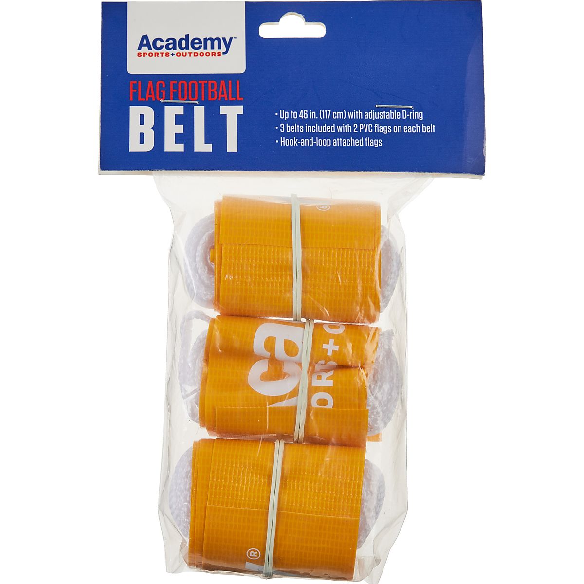 Academy Sports + Outdoors Flag Football Belts 3Pack Academy