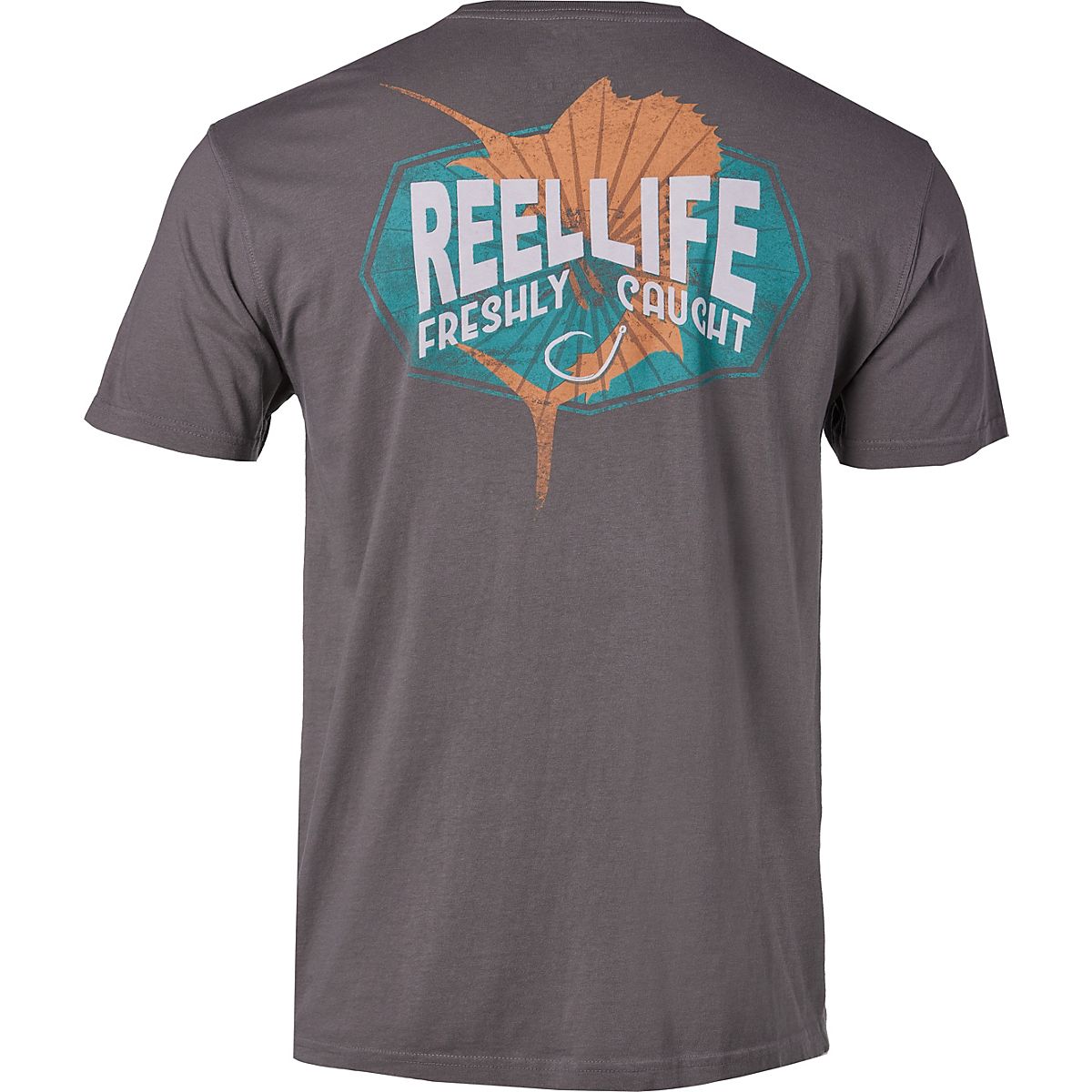 Reel Life Men's Freshly Caught Sailfish Tshirt Academy