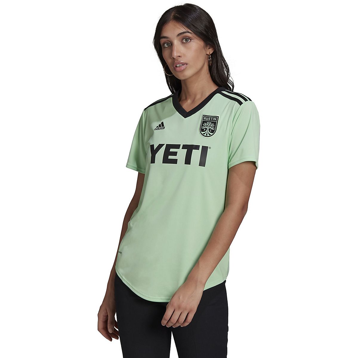 Women's Adidas Black Austin FC 2023 One Planet Replica Jersey