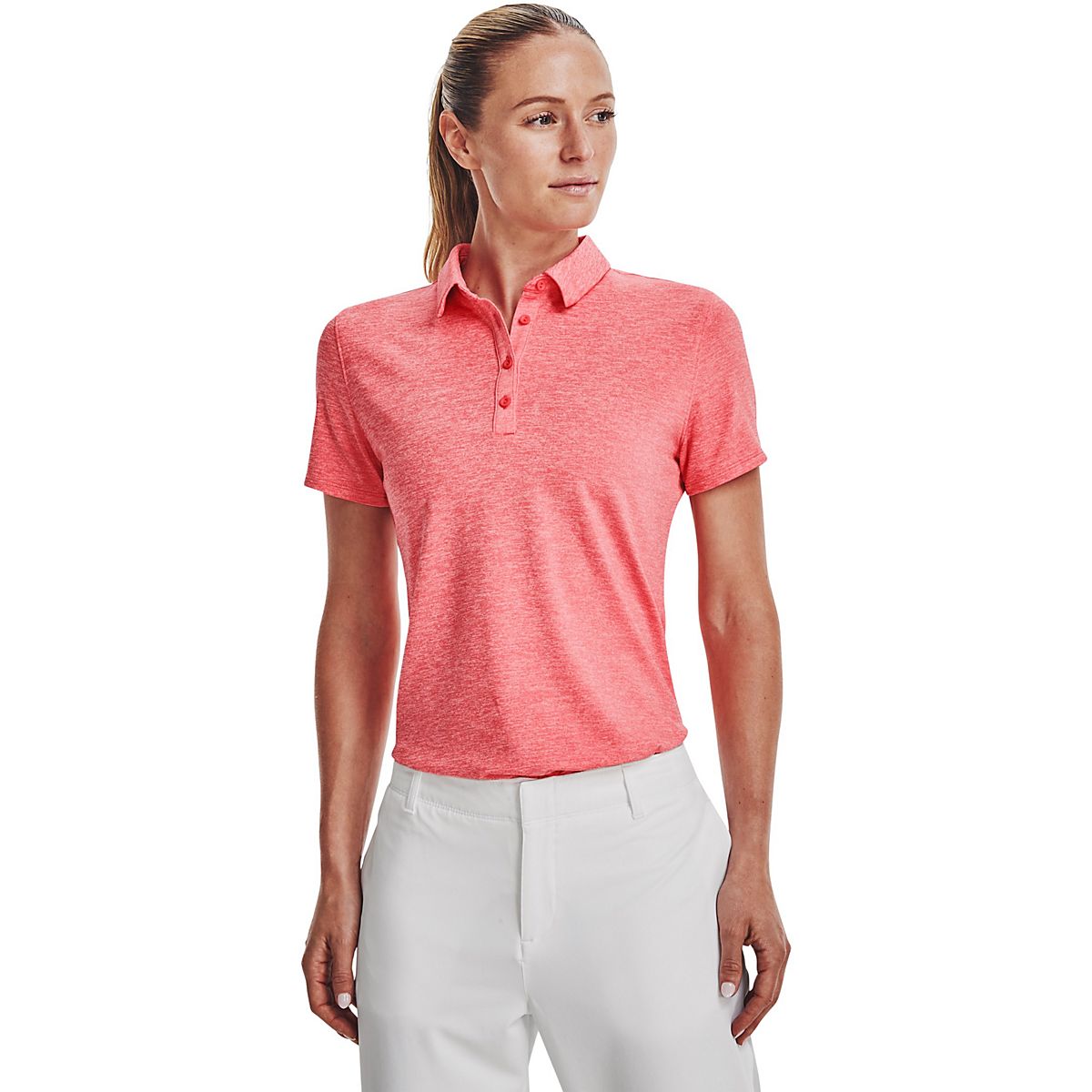 Under Armour Women's Zinger Short Sleeve Polo Academy