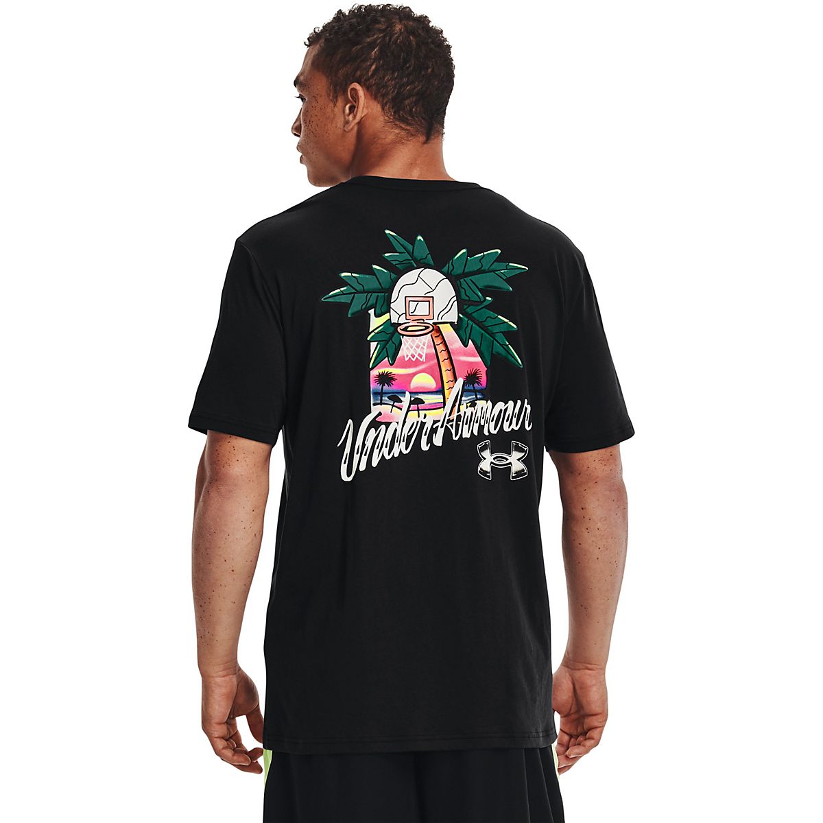 Under Armour Men’s Summer Hoops Tshirt Academy