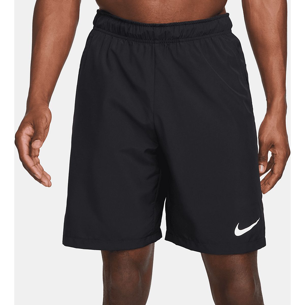 Short Nike Dri-Fit Flex Woven 9'' Masculino - Cinza+Preto CU4945-084