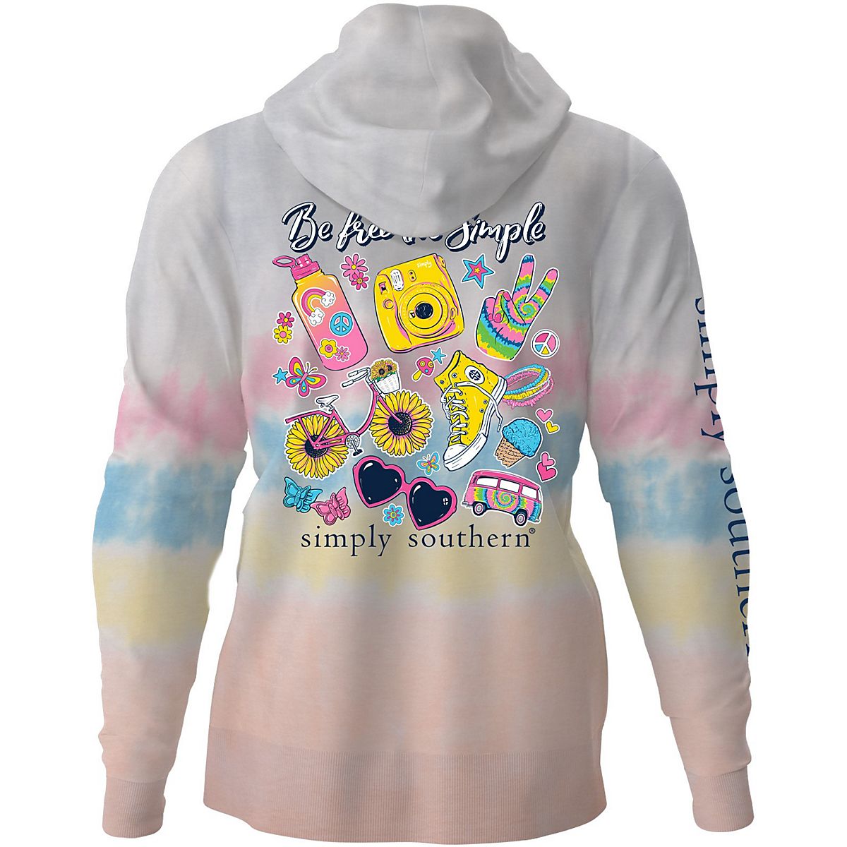 Simply Southern Girls Be Free Hoodie Academy