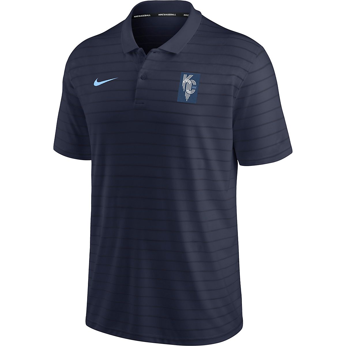 Kansas City Royals Nike City Connect Striped Polo