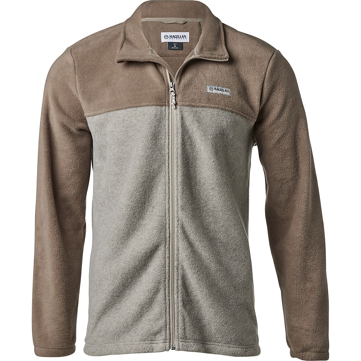 Magellan Outdoors Men’s Arctic Fleece Colorblock Jacket Academy