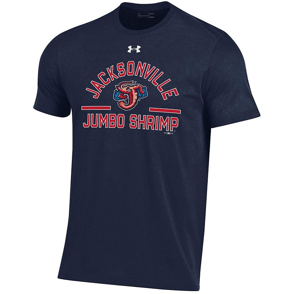 Under Armour Men's Jacksonville Jumbo Shrimp Mascot Over Team Short ...