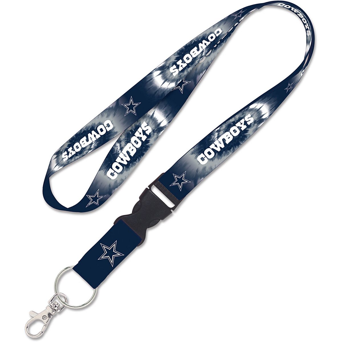 WinCraft Dallas Cowboys 1 in Tie Dye Buckle Lanyard | Academy