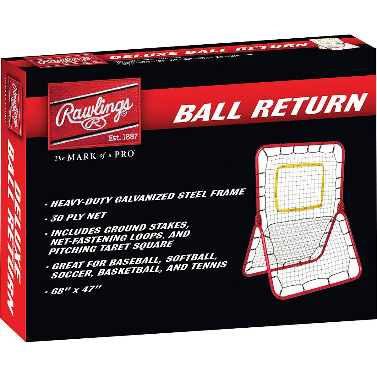 Rawlings Deluxe Ball Return Free Shipping at Academy