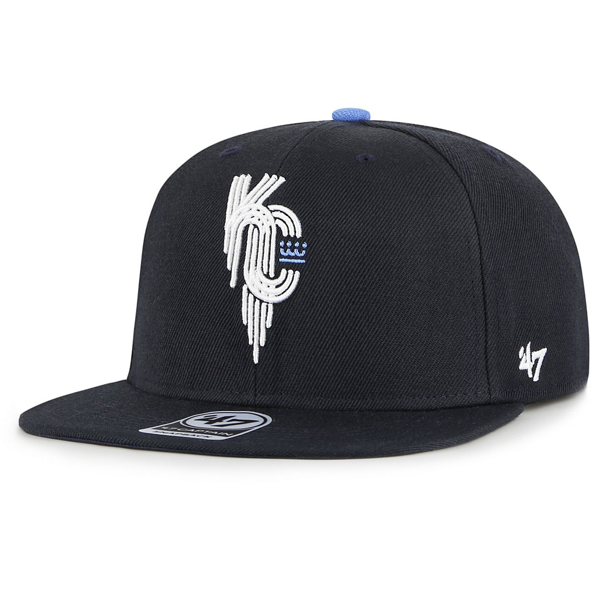 Kansas City Royals MLB '47 MVP Dark Gray White Logo Hat Cap Adult Men' –  East American Sports LLC
