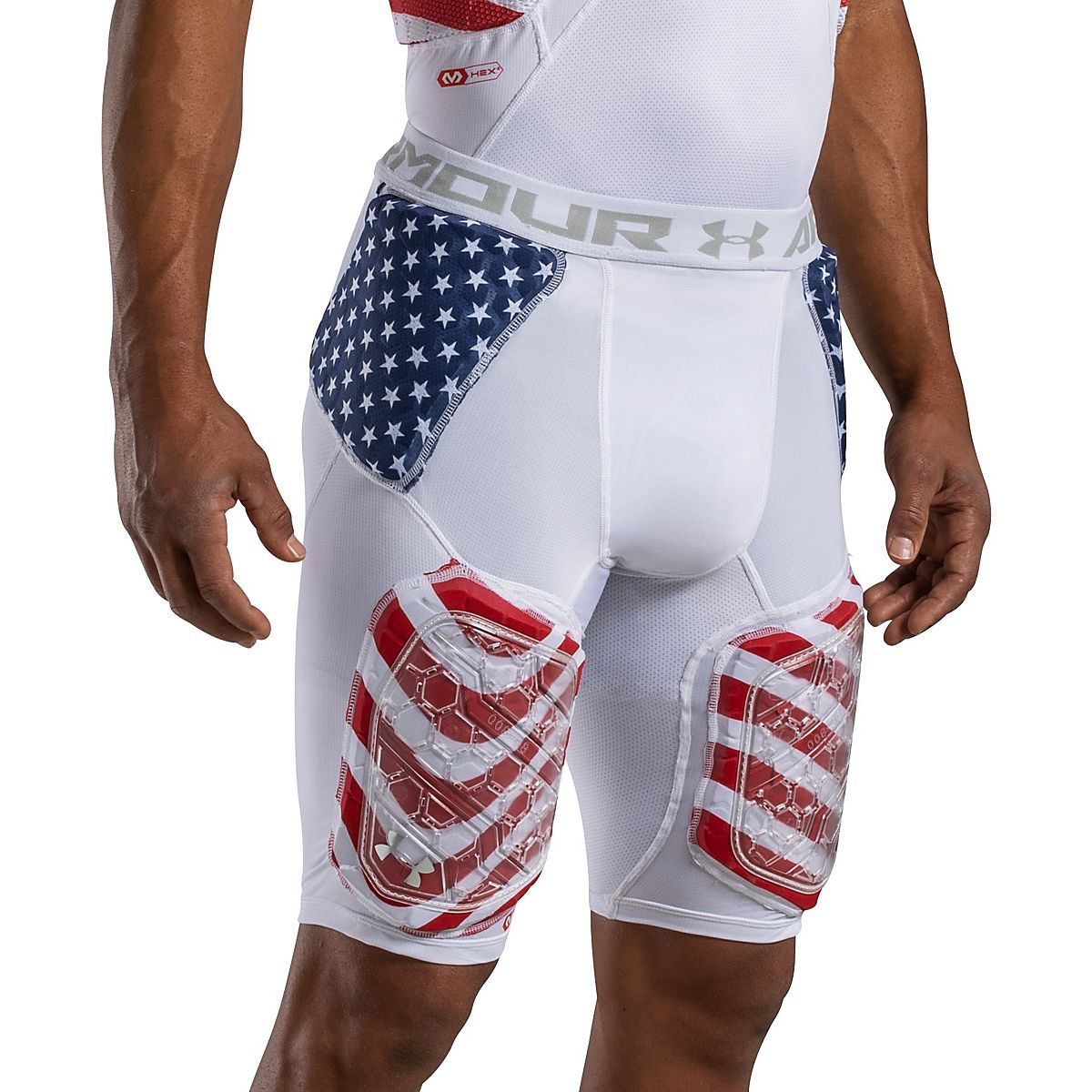 Under Armour Adults' Gameday Armour Pro Americana 5-Pad Girdle