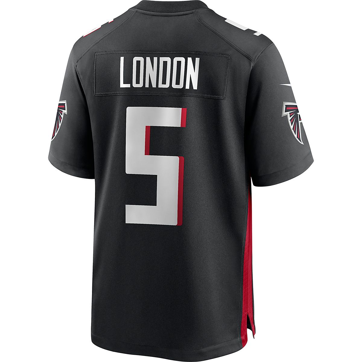 Men's Nike Drake London Black Atlanta Falcons Player Game Jersey