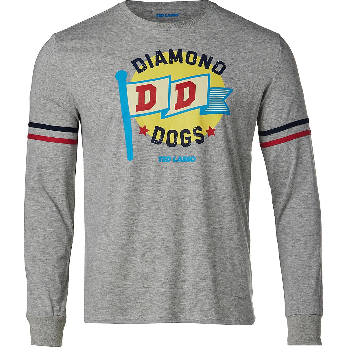 Ted Lasso Men's Diamond Dogs Long Sleeve Tshirt Academy
