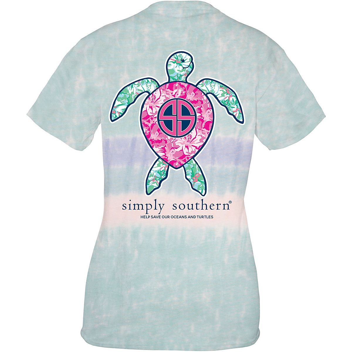 Simply Southern Women's Save Turtles Short Sleeve T-shirt | Academy