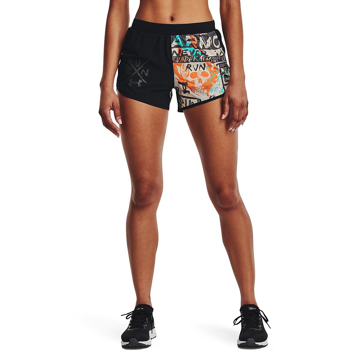 Under Armour Women’s Destroy All Miles Shorts 3.5 in Academy