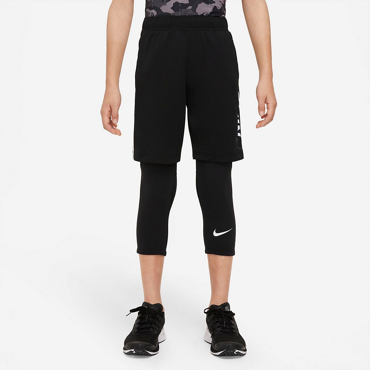 basketball shorts and leggings
