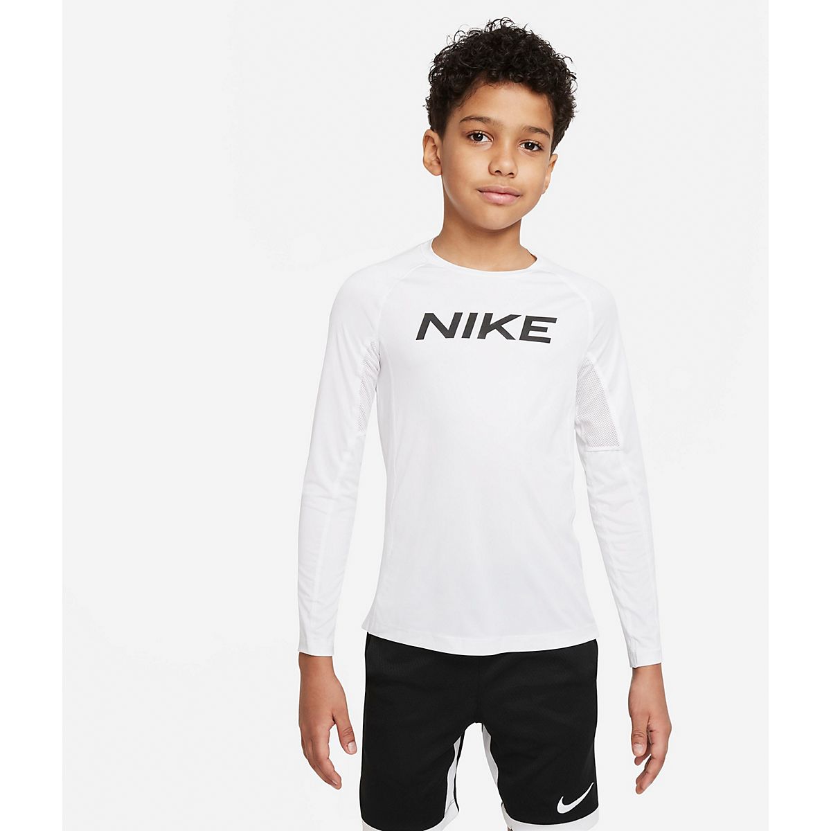 Nike Boys' Pro Competitive Long Sleeves Shirt | Academy