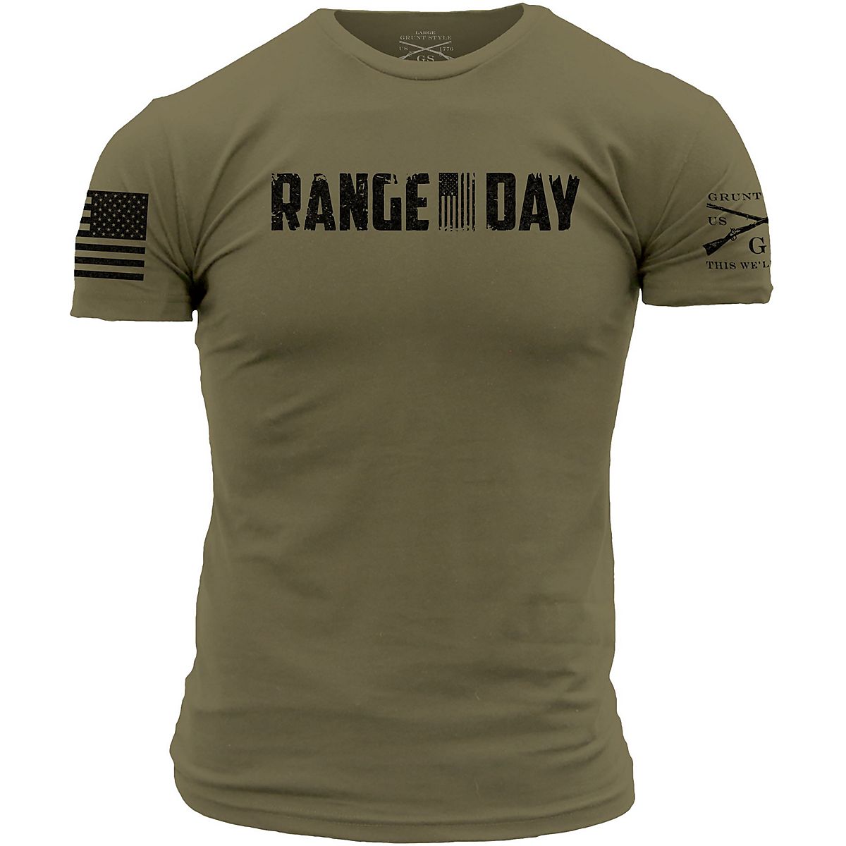 Grunt Style Men's Range Day Tshirt Free Shipping at Academy