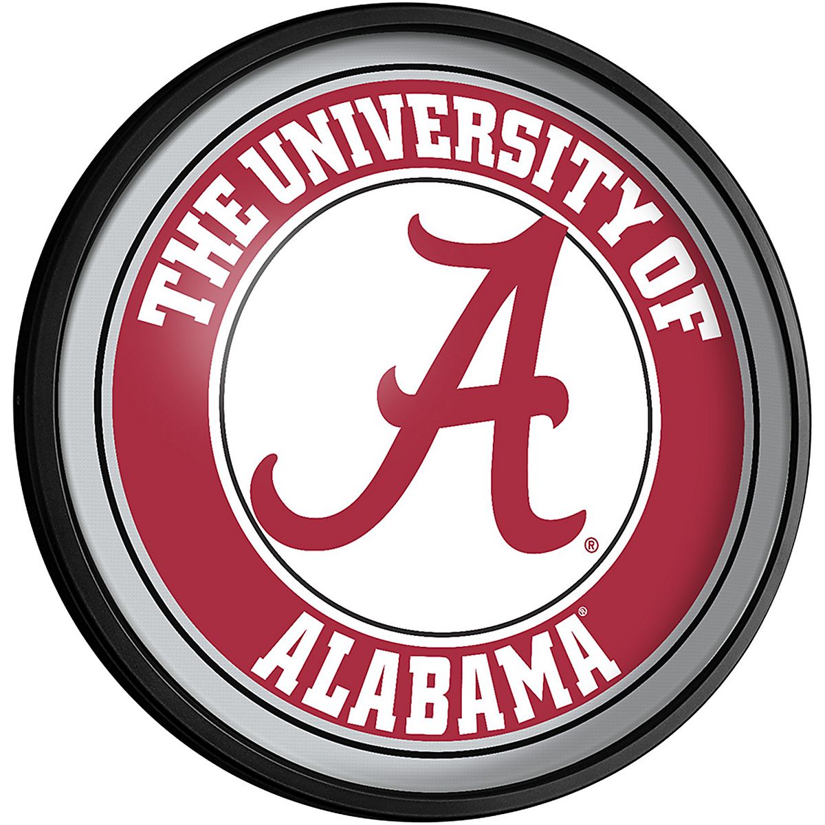 The Fan-Brand University of Alabama Round Slimline Lighted Sign | Academy