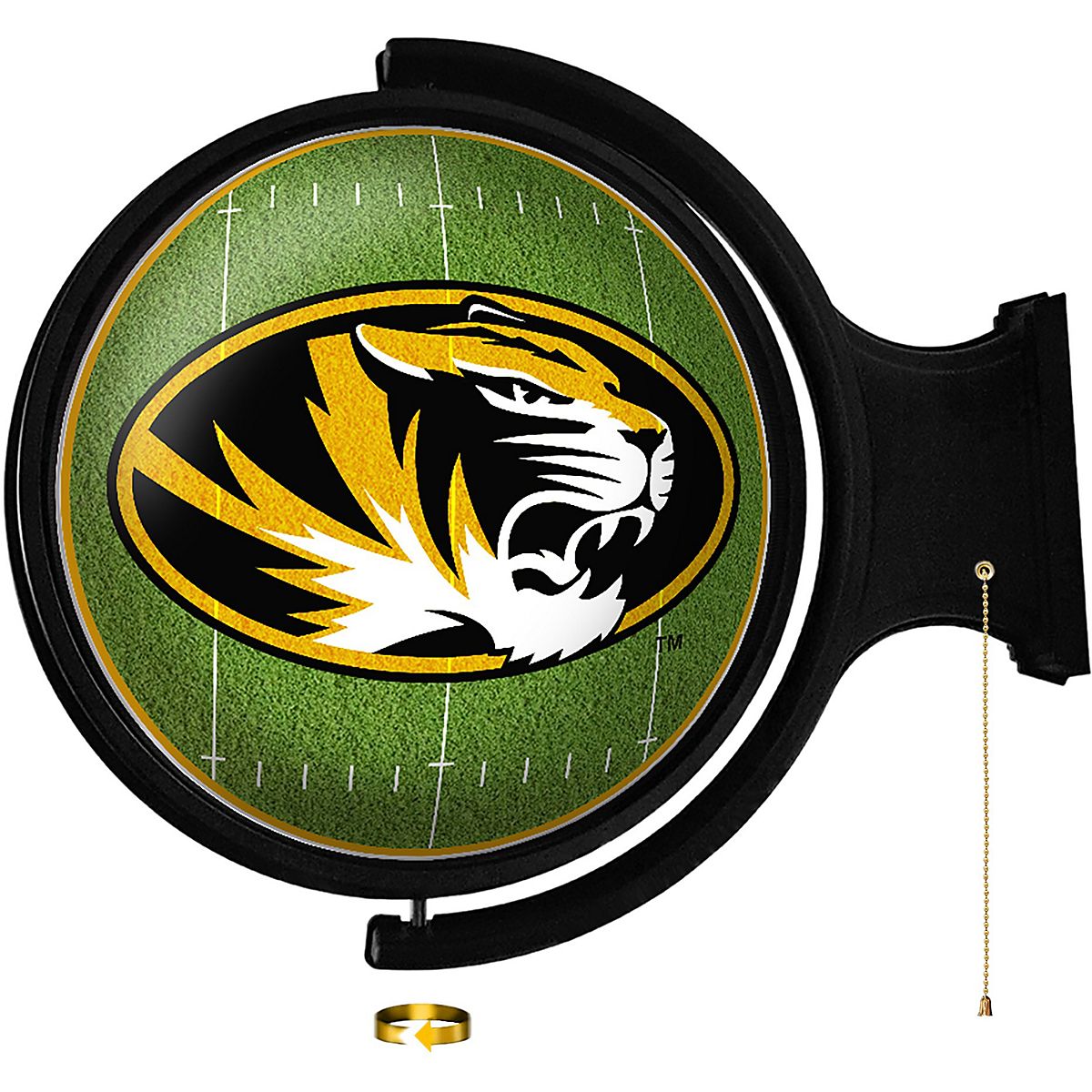 The Fan-Brand University of Missouri On the 50 Rotating Lighted Sign ...