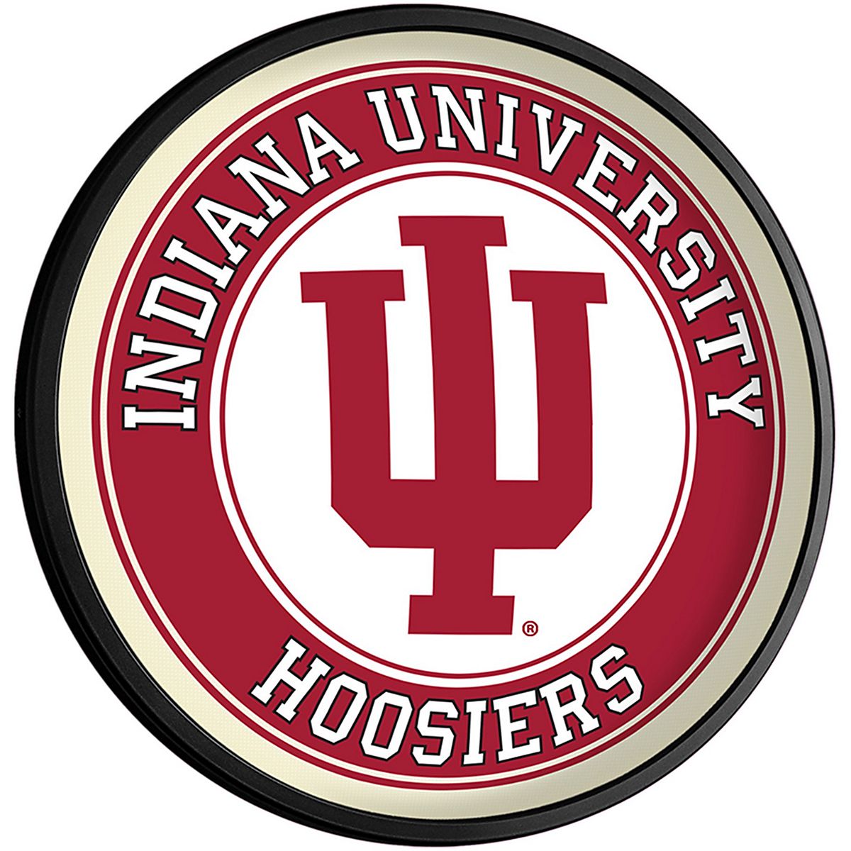 The Fan-Brand Indiana University Round Slimline Lighted Sign | Academy