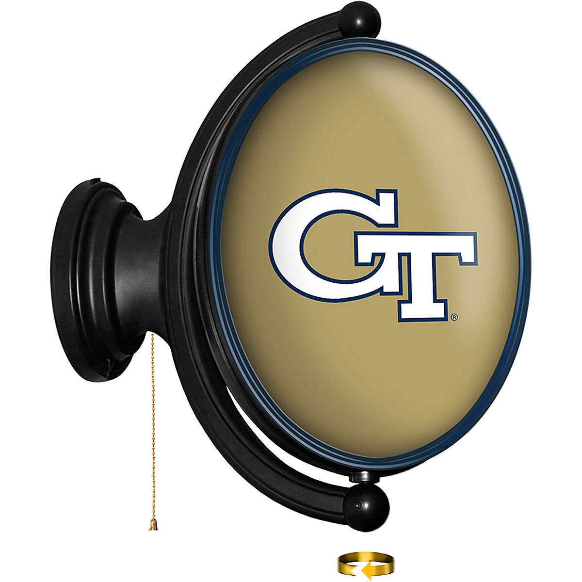 The Fan-Brand Georgia Tech Oval Rotating Lighted Sign | Academy