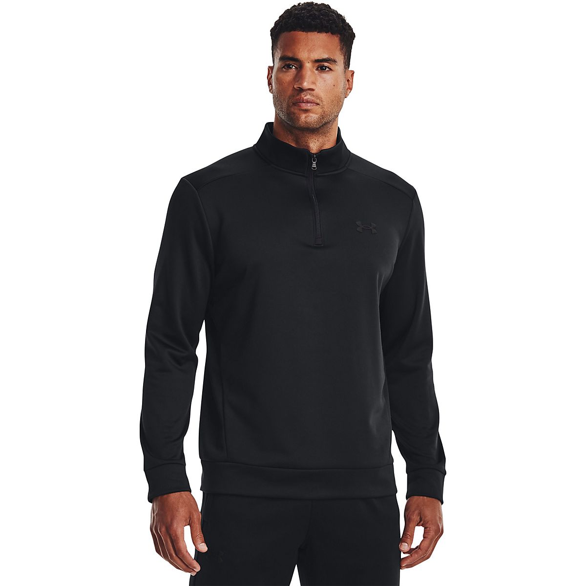 Under Armour UA Velocity 2.0 Blue 1/4 Zip Athletic Pullover Loose