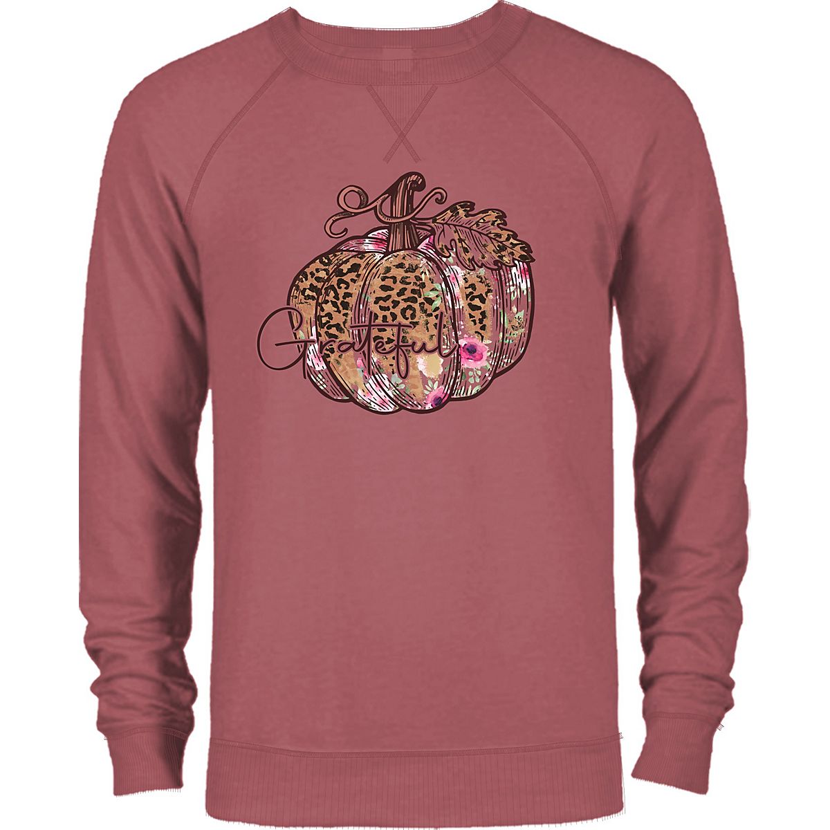 Live Outside the Limits Women’s Grateful Pumpkin Long Sleeve French