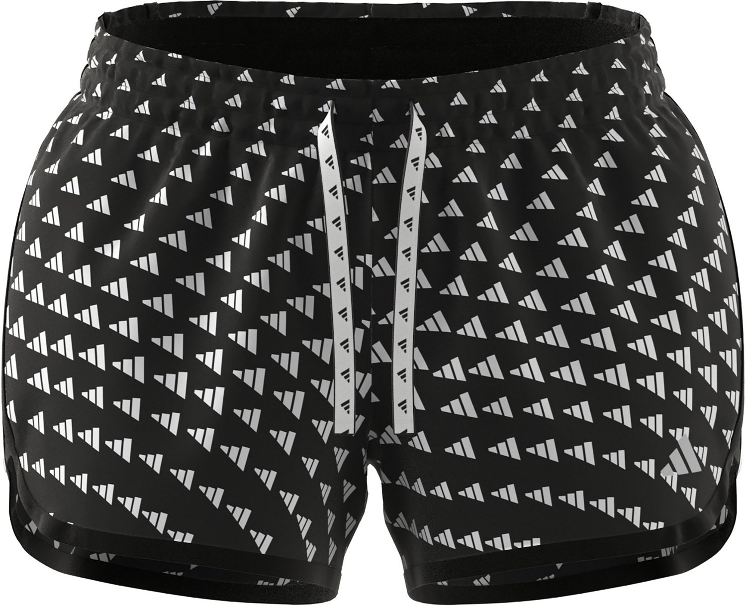 Adidas Women s Run It Allover Print Shorts Academy