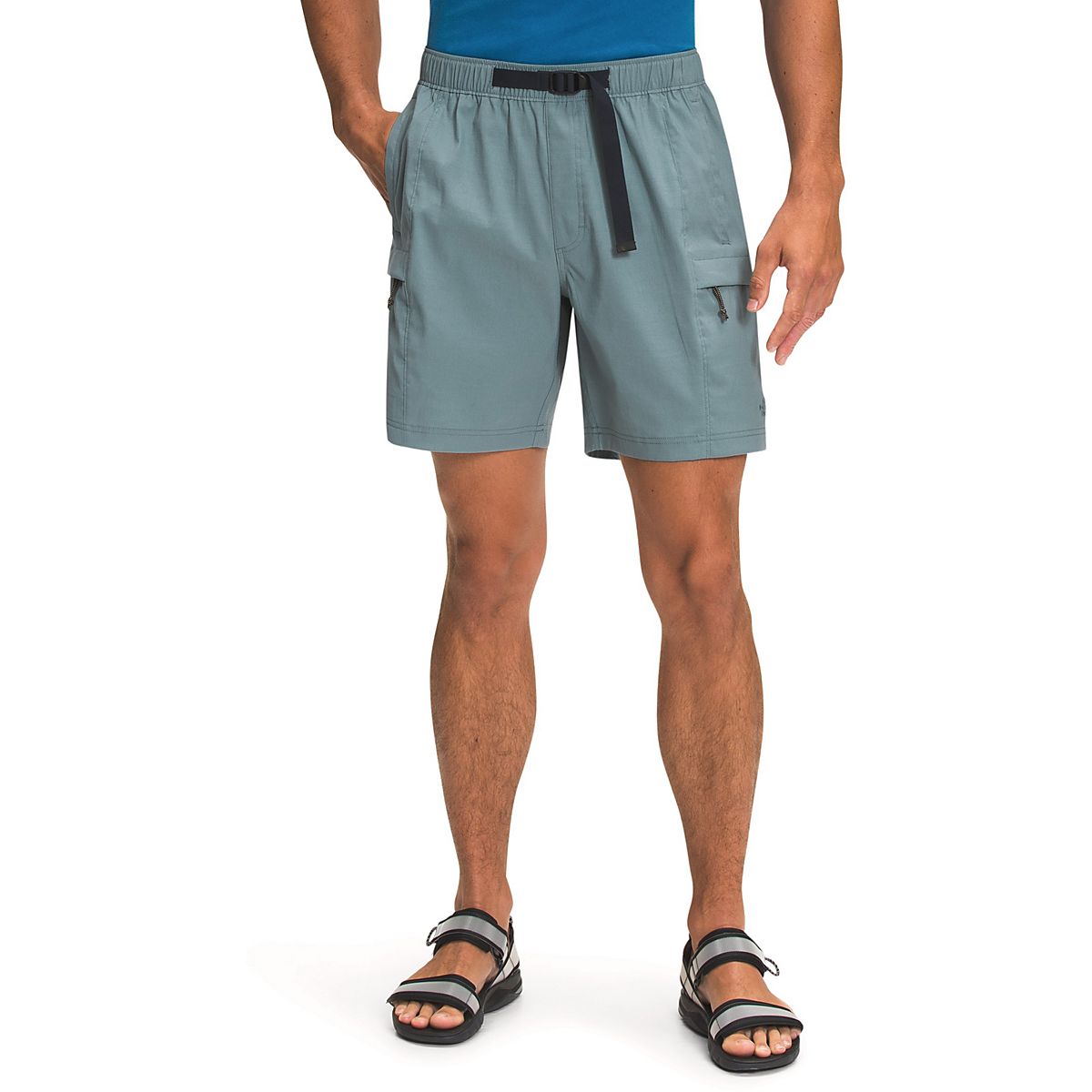 the north face class v belted hybrid shorts