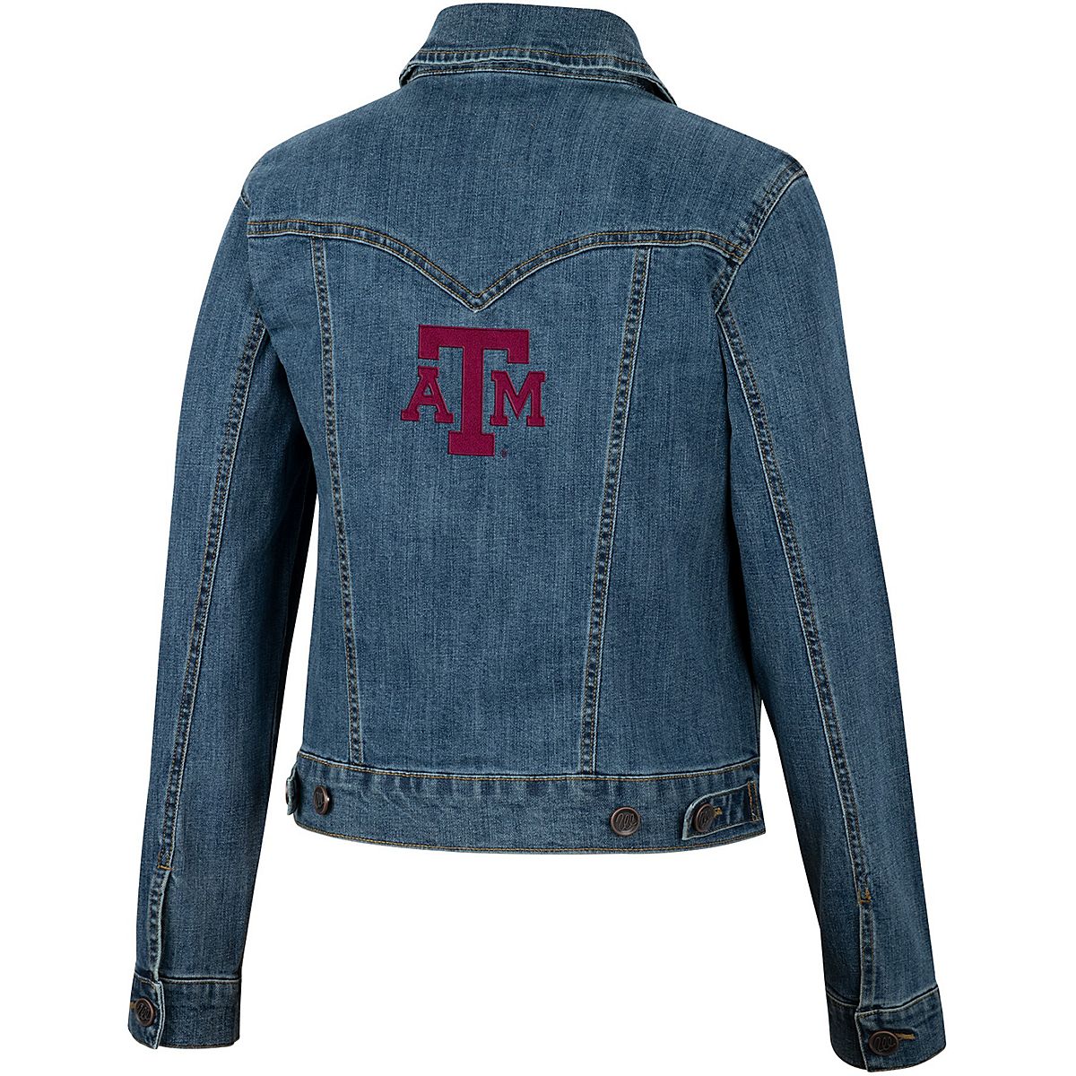 Wrangler Women's Texas A&M University Classic Fit Denim Jacket