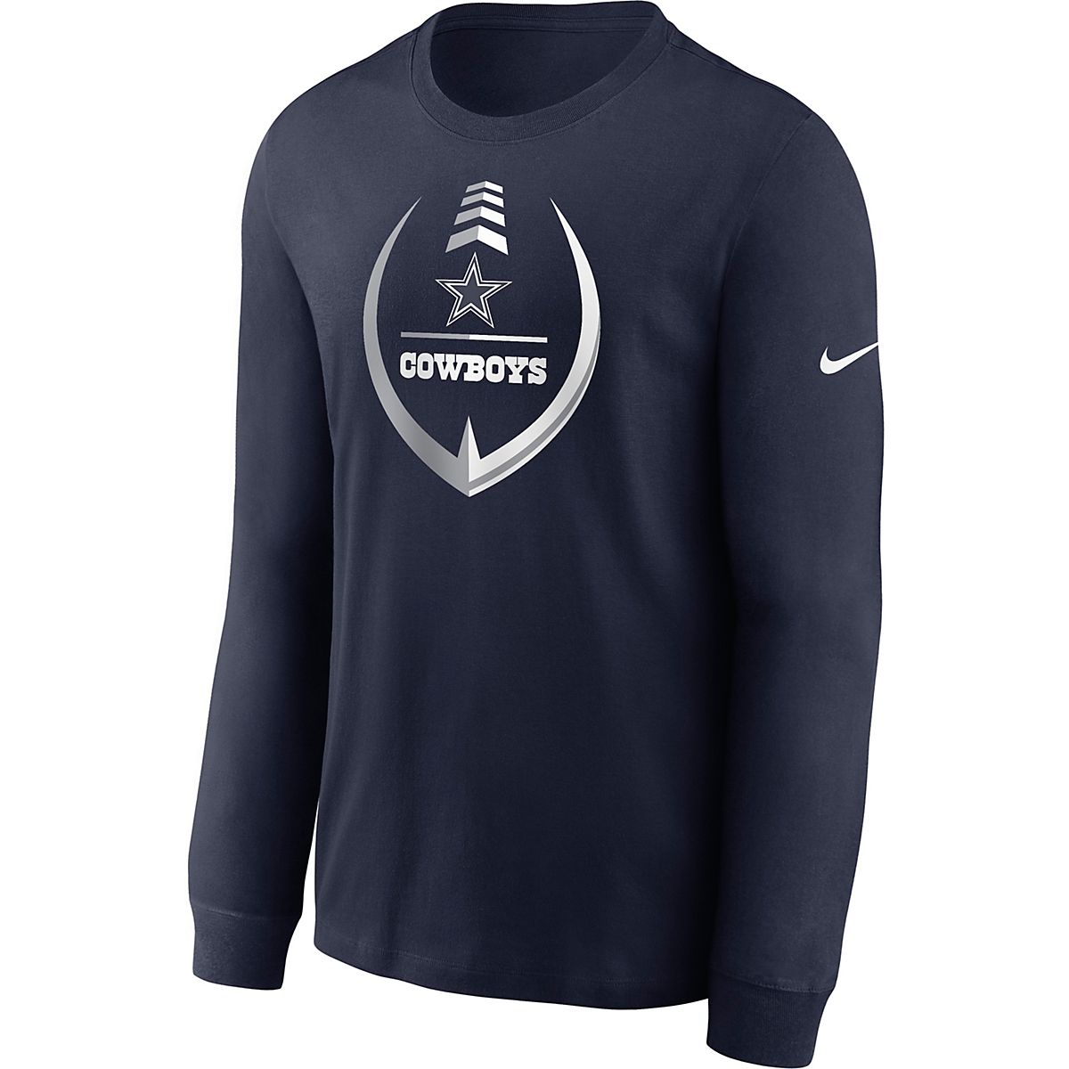 Nike Men's Dallas Cowboys Icon Legend Graphic Long Sleeve T-shirt | Academy
