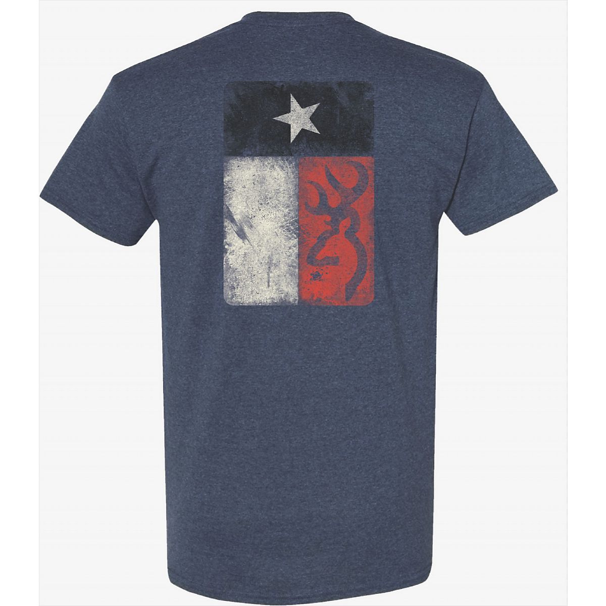 Browning Men's Classic Distressed Texas Flag T-shirt | Academy