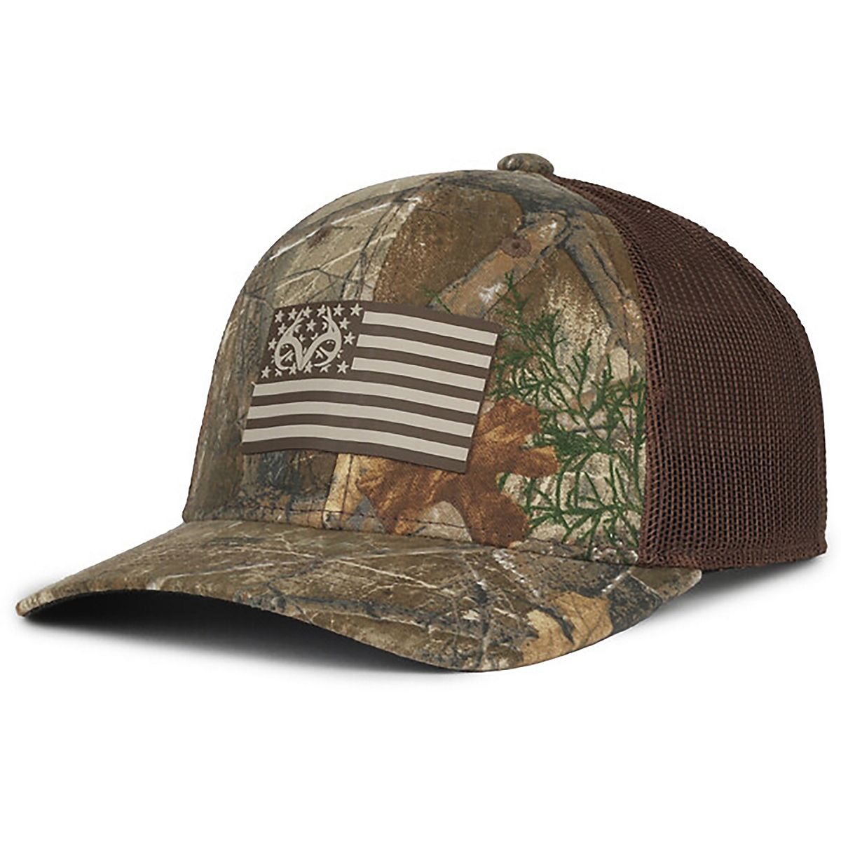 RealTree Men’s Americana ProRound Mesh Back Adjustable Hat Academy