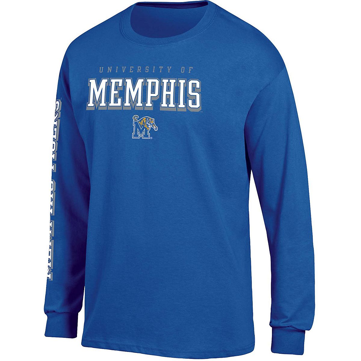Champion Boys' University of Memphis Long Sleeve Graphic T-shirt | Academy