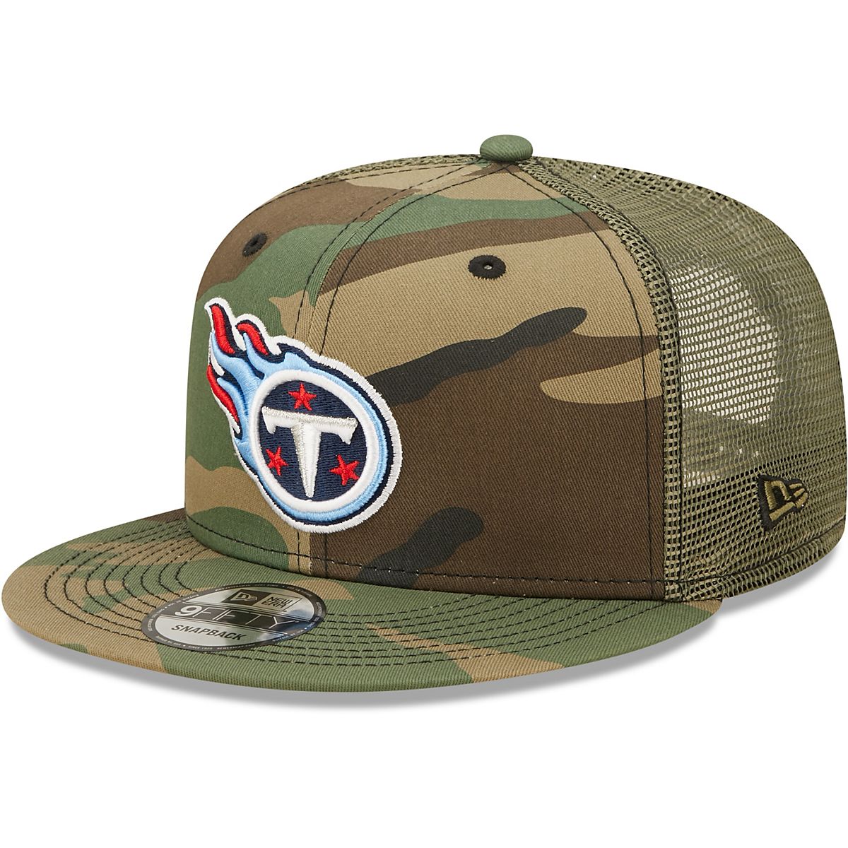 New Era Men's Tennessee Titans Camo Truck 9FIFTY Cap | Academy