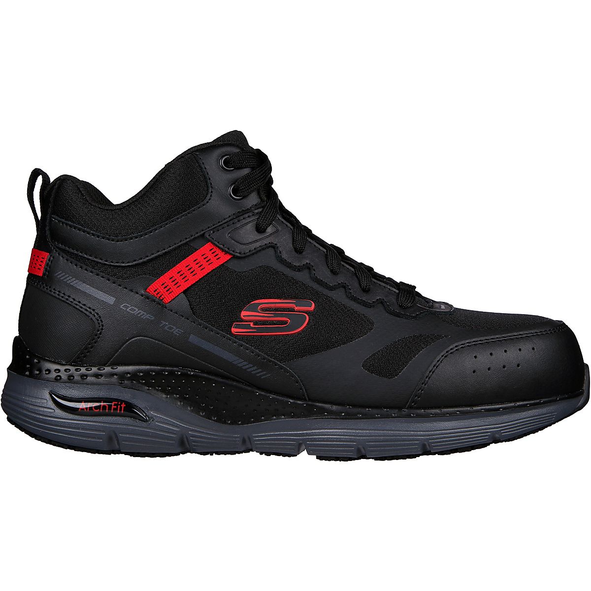 SKECHERS Men's Arch Fit SR Bensen Work Boots Academy