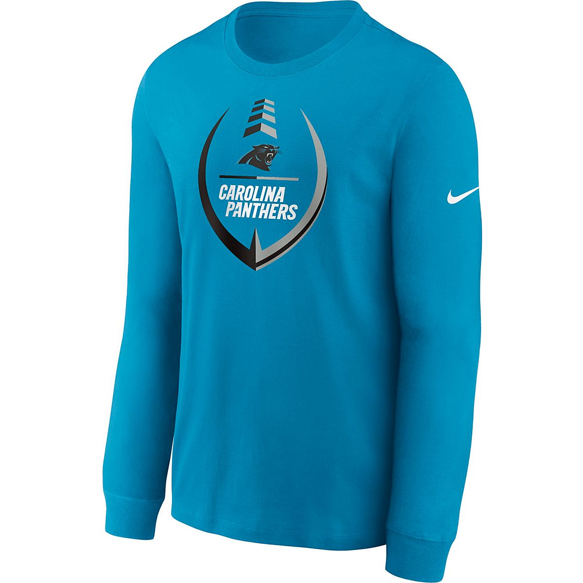 Nike Men's Carolina Panthers Icon Legend Long Sleeve Graphic T-shirt ...