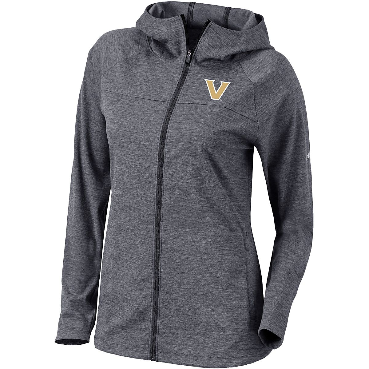 Columbia Sportswear Women’s Vanderbilt University OmniWICK Half Shot FullZip Jacket Academy