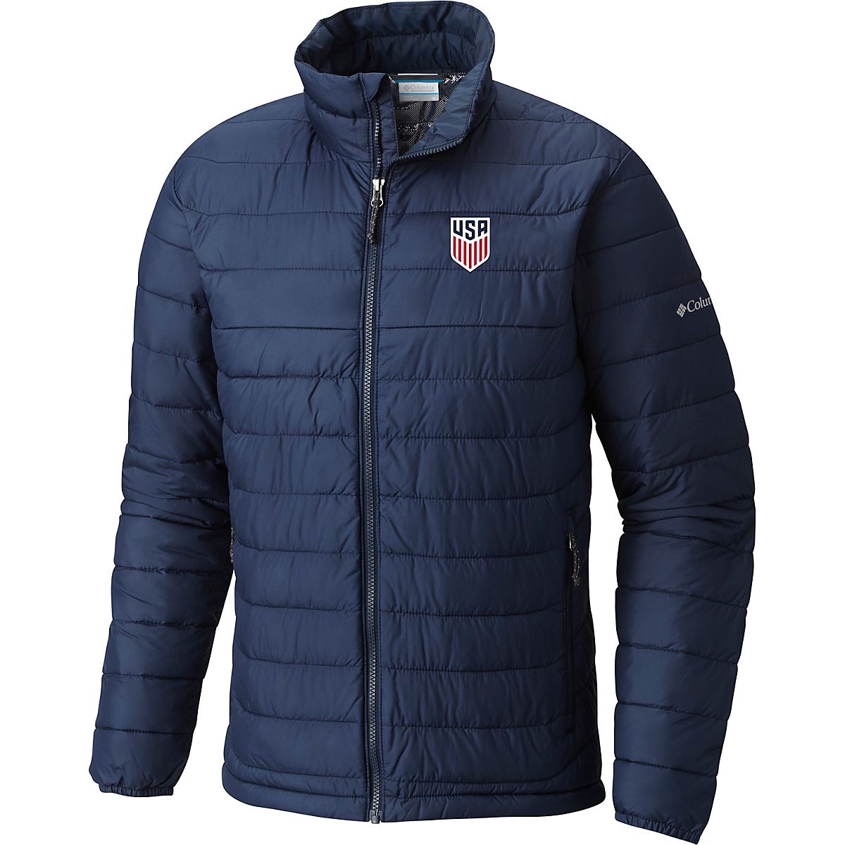 Columbia Sportswear Men’s USA Powder Lite FullZip Jacket Academy