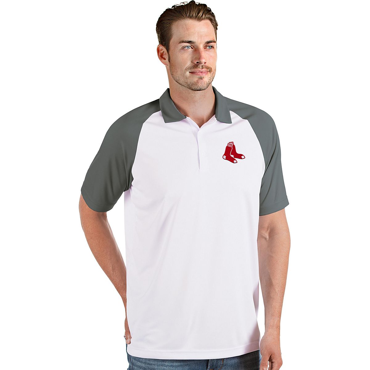 Antigua Men's Boston Red Sox Nova Polo | Free Shipping at Academy