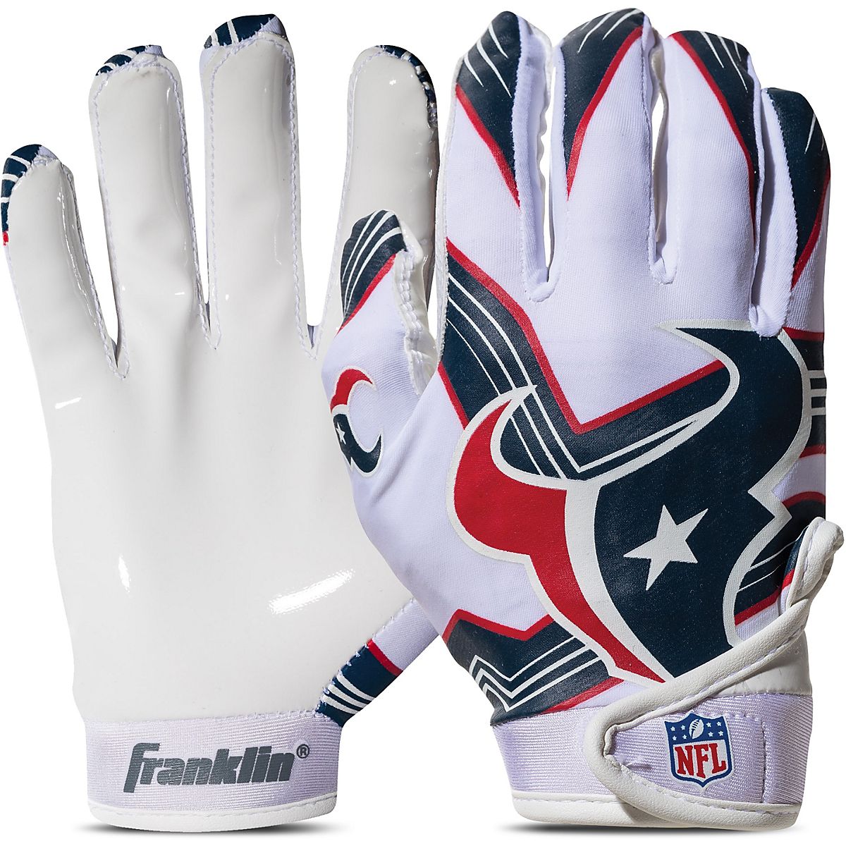 Franklin Houston Texans Youth NFL Football Receiver Gloves Academy