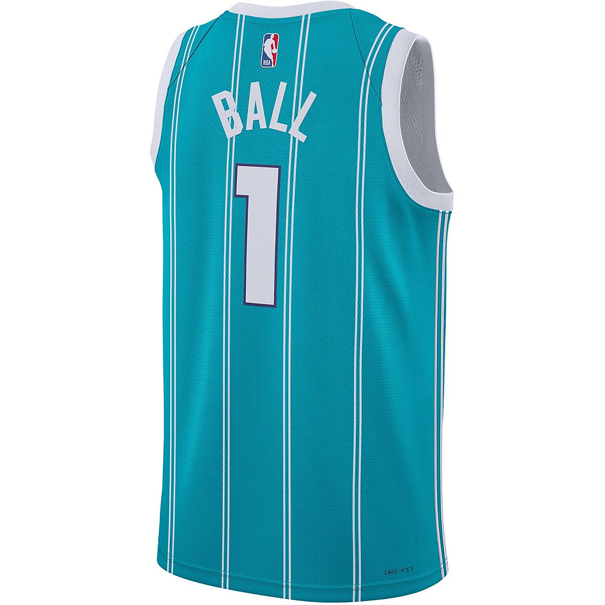 Nike Men's Charlotte Lamelo Ball Swingman Jersey Academy